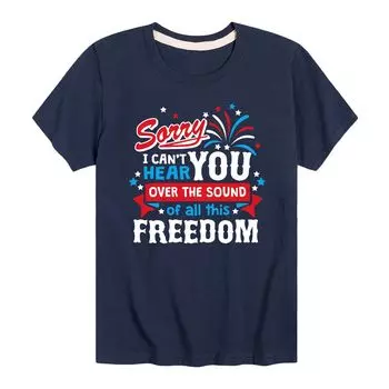 Футболка с рисунком Sound Of Freedom Fireworks для мальчиков 8–20 лет Licensed Character
