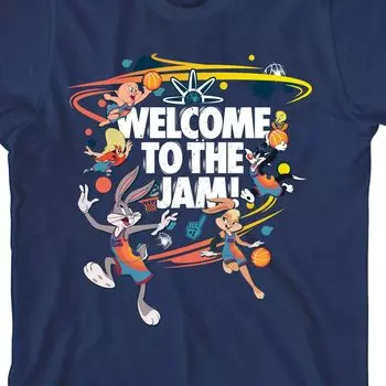Футболка с рисунком Space Jam 2 Welcome Jam для мальчиков 8–20 лет Licensed Character