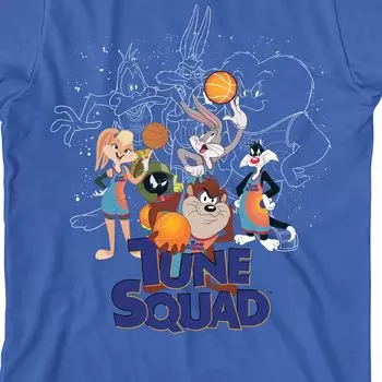 Футболка с рисунком Space Jam Tune Squad для мальчиков 8–20 лет Licensed Character
