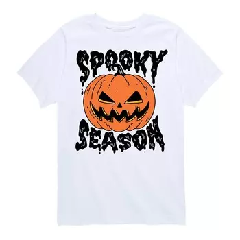 Футболка с рисунком Spooky Season для мальчиков 8–20 лет Licensed Character, белый