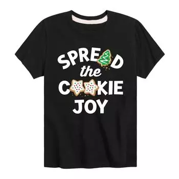 Футболка с рисунком Spread The Cookie Joy для мальчиков 8–20 лет Licensed Character