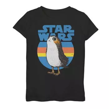 Футболка с рисунком Star Wars Porg для девочек 7–16 лет Licensed Character