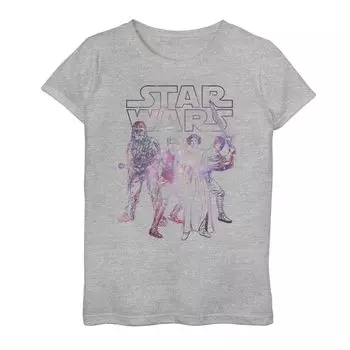 Футболка с рисунком Star Wars Rebel Group для девочек 7–16 лет Licensed Character