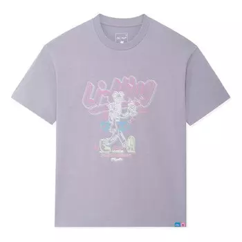 Футболка с рисунком Стивена Харрингтона Li-Ning, фиолетовый