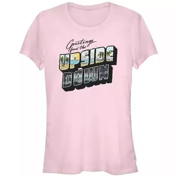 Футболка с рисунком Stranger Things Upside Down для юниоров Licensed Character