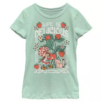 Футболка с рисунком «Strawberry Shortcake Delicious Life» для девочек 7–16 лет Licensed Character