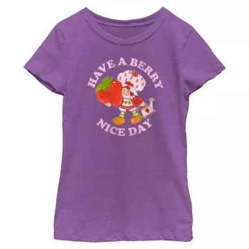 Футболка с рисунком Strawberry Shortcake для девочек 7–16 лет Have A Berry Nice Day Licensed Character