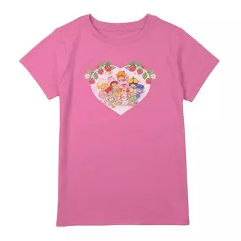 Футболка с рисунком «Strawberry Shortcake Heart Full Of Friends» для девочек 8–20 лет Licensed Character