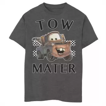 Футболка с рисунком «Тачки» Disney/Pixar для мальчиков 8–20 лет Tow Mater Disney / Pixar