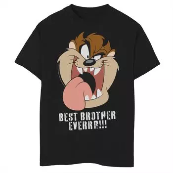 Футболка с рисунком Taz Brother Looney Tunes для мальчиков 8–20 лет Licensed Character