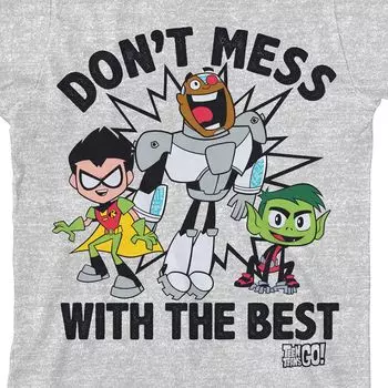 Футболка с рисунком Teen Titans Go для мальчиков 8–20 лет Licensed Character