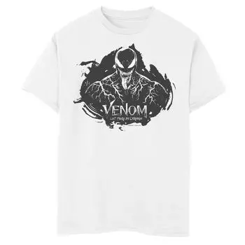 Футболка с рисунком «Темный круг» для мальчиков 8–20 лет «Marvel Venom: Let There Be Carnage» Licensed Character