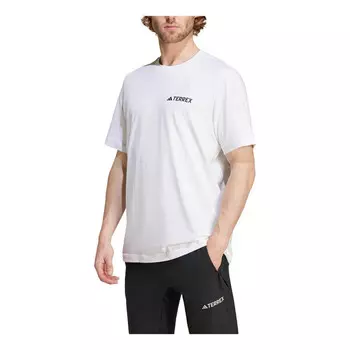 Футболка с рисунком terrex Adidas, белый