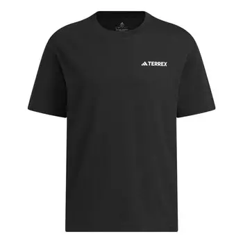 Футболка с рисунком terrex Adidas, черный