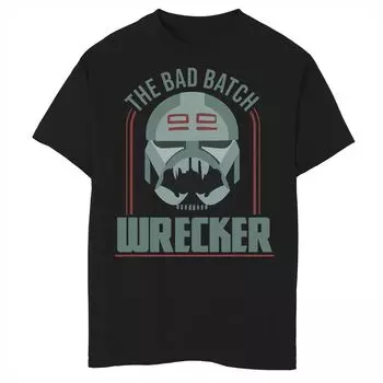 Футболка с рисунком The Bad Batch Wrecker для мальчиков 8–20 лет «Звездные войны: Войны клонов» Star Wars