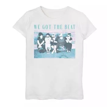 Футболка с рисунком The Go-Go's Got the Beat для девочек 7–16 лет Licensed Character
