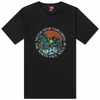 Футболка с рисунком The North Face