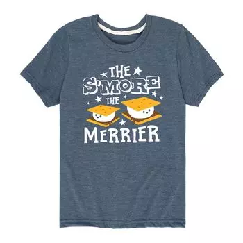 Футболка с рисунком "The S'more The Merrier" для мальчиков 8–20 лет Licensed Character