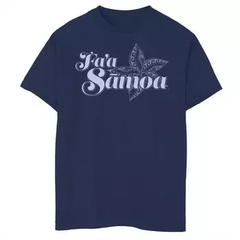 Футболка с рисунком The Samoan Way Country Pride для мальчиков 8–20 лет Licensed Character