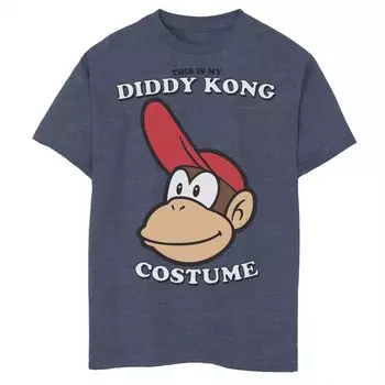Футболка с рисунком «This Is My Diddy Kong» для мальчиков 8–20 лет, Nintendo Super Mario Licensed Character