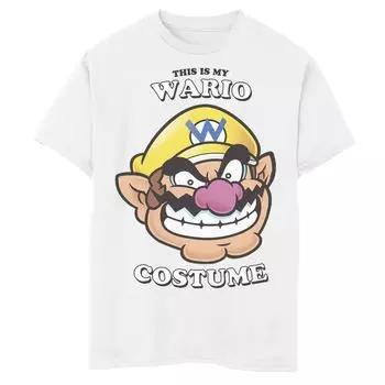 Футболка с рисунком «This Is My Wario» для мальчиков 8–20 лет, Nintendo Super Mario Licensed Character