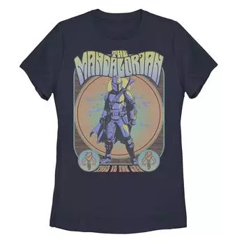 Футболка с рисунком «This Is The Way» Mandalorian Juniors «Disney's Star Wars: The Mandalorian Juniors» Licensed Character