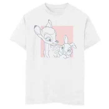 Футболка с рисунком Thumper Outline для мальчиков 8–20 лет Disney's Bambi Disney