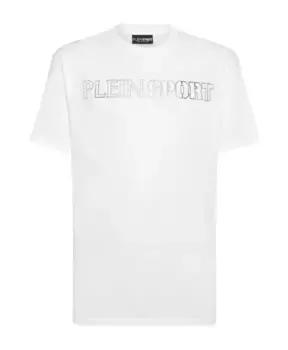 Футболка с рисунком тигра Plein Sport, белый
