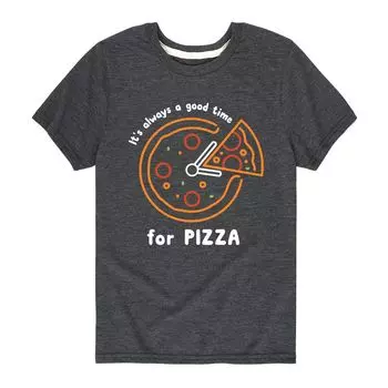 Футболка с рисунком Time For Pizza для мальчиков 8–20 лет Licensed Character