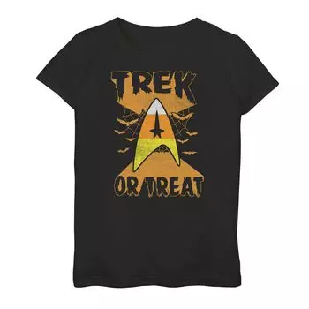 Футболка с рисунком «Trek or Treat» для девочек 7–16 лет Star Trek Licensed Character