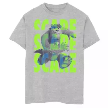 Футболка с рисунком «Университет монстров» Disney/Pixar для мальчиков 8–20 лет «Салли, беги, напугай» Disney / Pixar