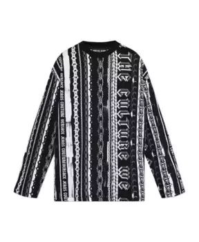 Футболка с рисунком Versace Jeans Couture, черный