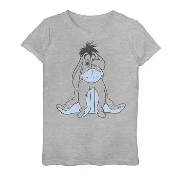 Футболка с рисунком Винни-Пуха для девочек 7–16 лет Disney's Happy Eeyore Art Sketch Licensed Character
