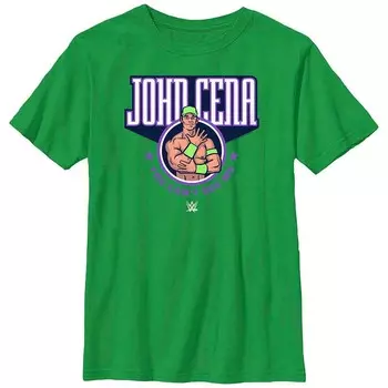 Футболка с рисунком «Вы не можете меня видеть» для мальчиков из WWE John Cena Licensed Character, цвет Kelly