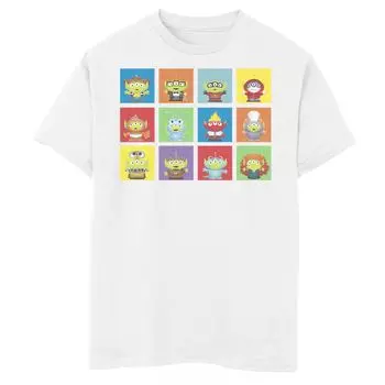 Футболка с рисунком в коробке для мальчиков 8–20 лет Disney/Pixar Aliens Disney / Pixar, белый