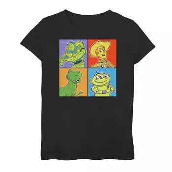 Футболка с рисунком в стиле поп-арт для девочек 7–16 лет Disney/Pixar «История игрушек» Disney / Pixar