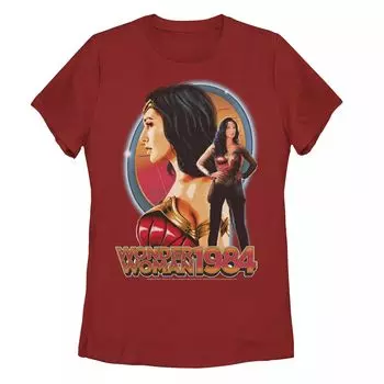 Футболка с рисунком в стиле ретро для юниоров DC Comics Wonder Woman Hero Licensed Character