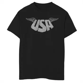 Футболка с рисунком Wings для мальчиков 8–20 лет, Америка, США Licensed Character