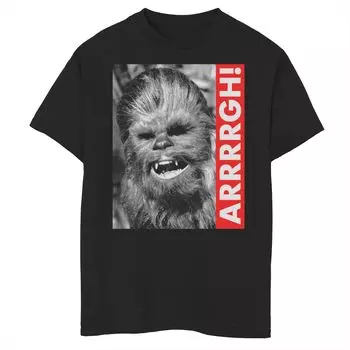 Футболка с рисунком Wookiee Rebel Yell для мальчиков 8–20 лет Licensed Character