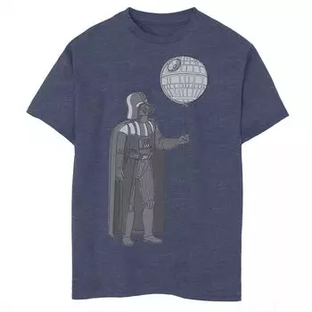 Футболка с рисунком воздушного шара «Звездные войны Дарт Вейдер Звезда Смерти» для мальчиков 8–20 лет Star Wars