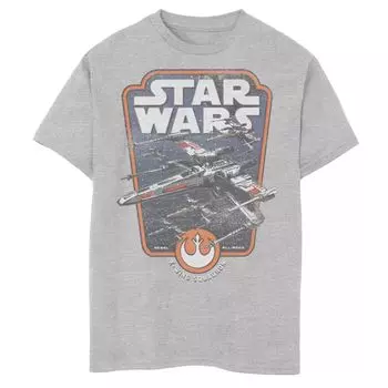 Футболка с рисунком «X-Wing Red Squadron» для мальчиков 8–20 лет Star Wars