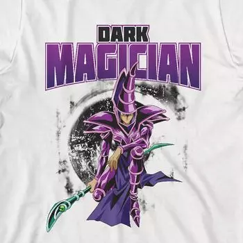 Футболка с рисунком Yu-Gi-Oh Dark Magician для мальчиков 8–20 лет Licensed Character