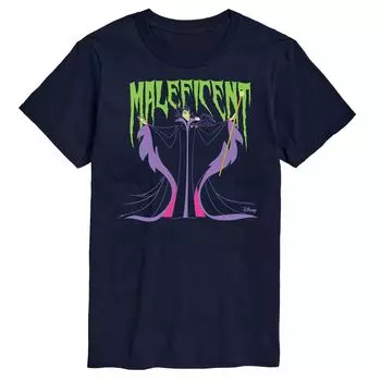 Футболка с рисунком Злодеи Диснея Big & Tall Maleficent License, синий