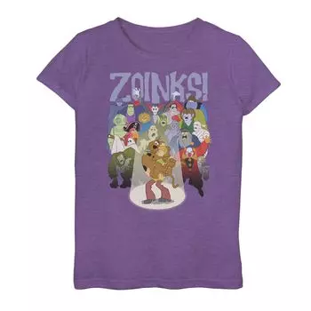 Футболка с рисунком «Zoinks» для девочек 7–16 лет «Скуби-Ду Шегги и Скуби» Licensed Character