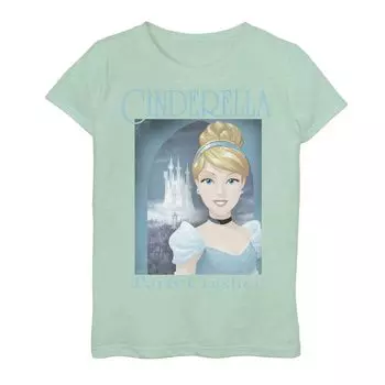 Футболка с рисунком «Золушка Диснея» для девочек 7–16 лет с изображением замка «Party Crasher» Disney