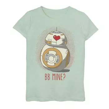 Футболка с рисунком «Звездные войны BB-8 Mine Heart Eyes» для девочек 7–16 лет Star Wars
