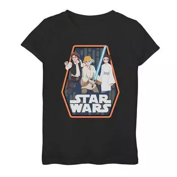 Футболка с рисунком «Звездные войны» для девочек 7–16 лет Licensed Character