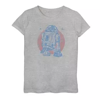 Футболка с рисунком «Звездные войны R2-D2» для девочек 7–16 лет Licensed Character