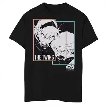 Футболка с рисунком «Звездные войны: Видения близнецов» для мальчиков 8–20 лет Star Wars