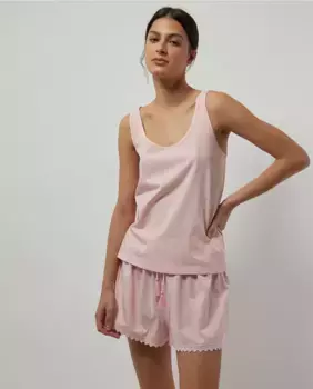 Футболка с ромашками Sfera, розовый